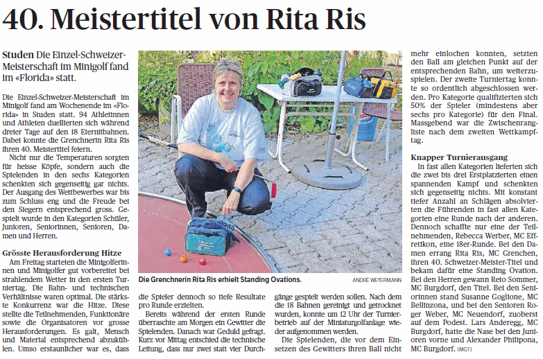 SZ Bericht Rita Ris ESM 2015